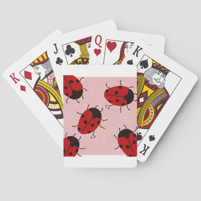 BARAJA DE CARTAS LADYBUGS (Reverso)