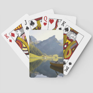 Baraja De Cartas Lago alpino mountain en Suiza