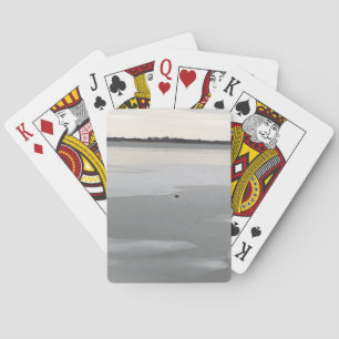 Baraja De Cartas Lago Congelado