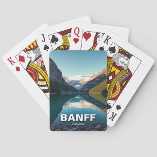 Baraja De Cartas Lago Louise en el Parque Nacional Banff Canadá