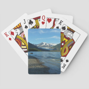 Baraja De Cartas Lago Mendenhall en el paisaje Juneau Alaska