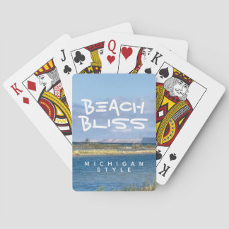 Baraja De Cartas Lago Michigan Beach Bliss