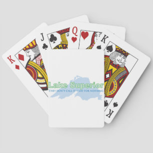 Baraja De Cartas Lago Superior; no lo llaman por nada