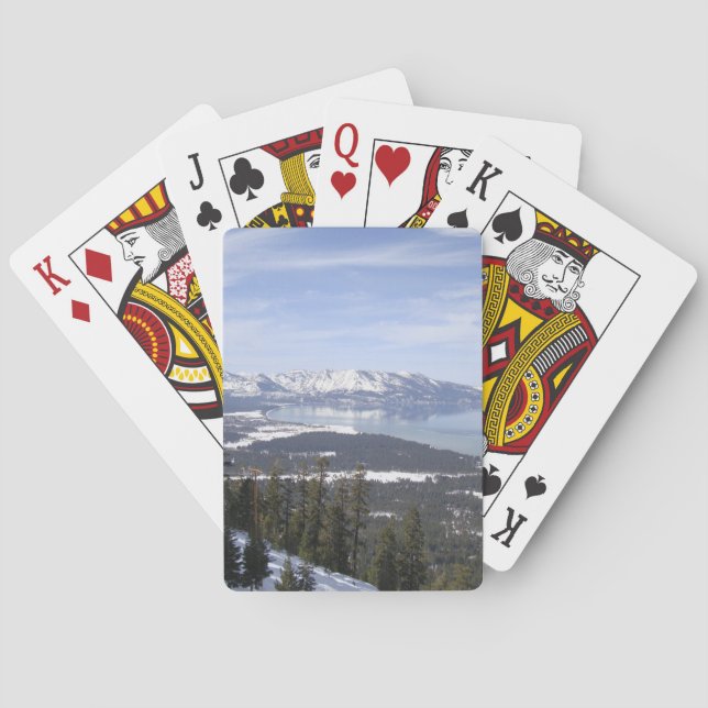 Baraja De Cartas Lago Tahoe (Reverso)