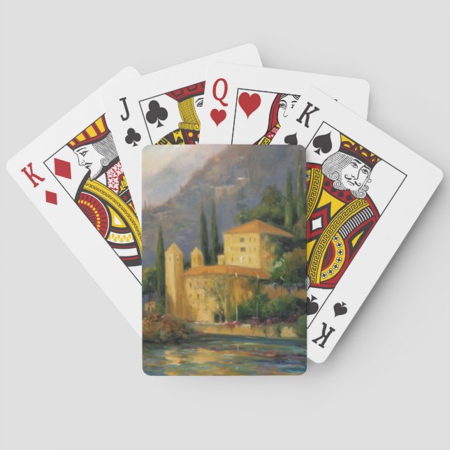 Baraja De Cartas Lago Villa (Reverso)