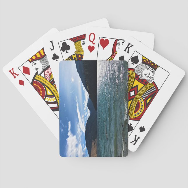 Baraja De Cartas Lago Wallowa, Oregón (Reverso)