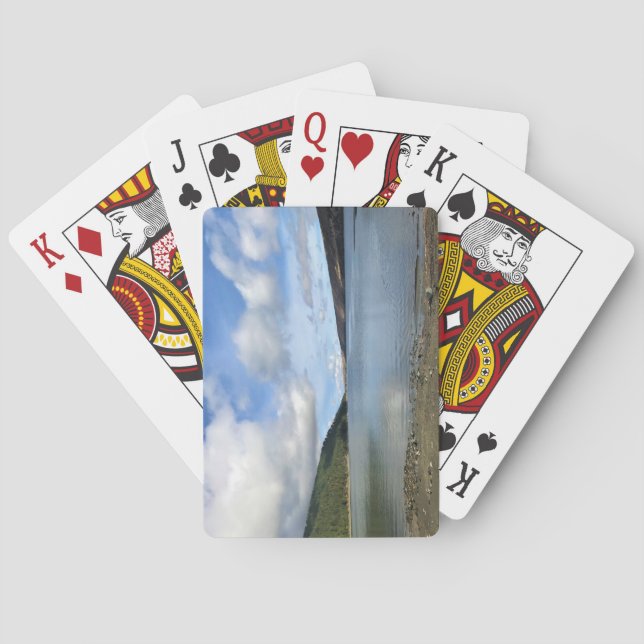 Baraja De Cartas Lago Wallowa, Oregón (Reverso)