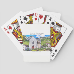 Baraja De Cartas Lake Annecy - Veyrier Playing Cards