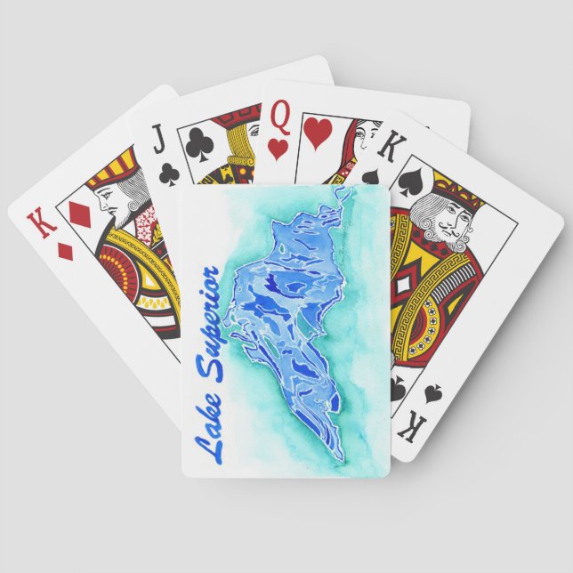 Baraja De Cartas Lake Superior Playing Cards (Reverso)