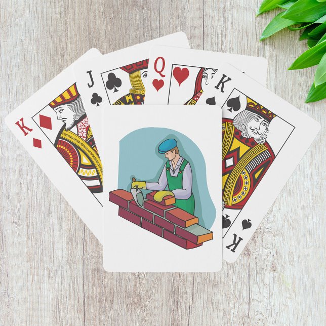 Baraja De Cartas Lámina de ladrillo en el trabajo (Subido por el creador)