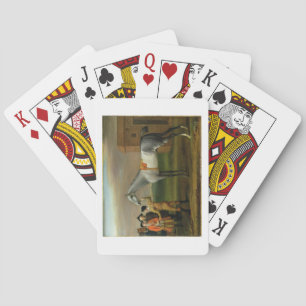Baraja De Cartas Lamprey, con su dueño, Sir William Morgan, en Ne