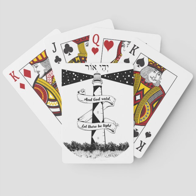 Baraja De Cartas Land's End John o' grava faros (Reverso)