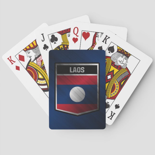 Baraja De Cartas Laos (Reverso)