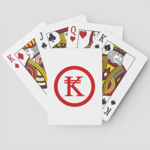 Baraja De Cartas Laos Kip Lao/Rótulo de Dinero Laotiano