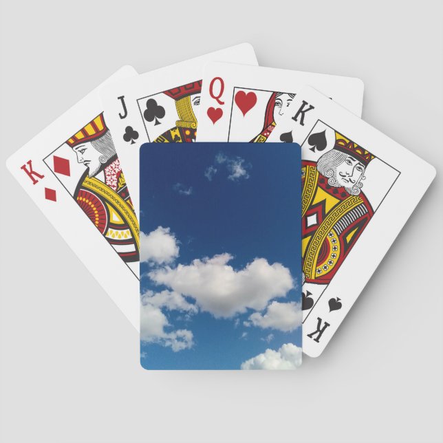 Baraja De Cartas Larga y suave nube (Reverso)