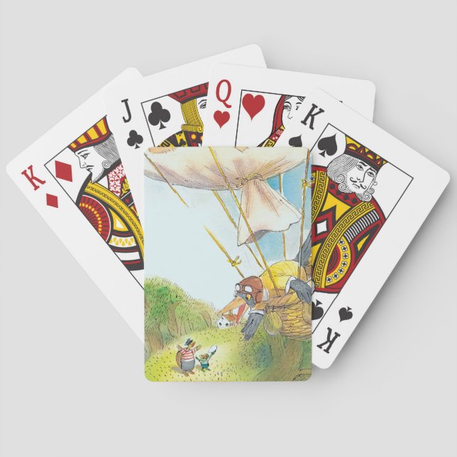 Baraja De Cartas Las aventuras de Ted, de Ed y de Caroll (Reverso)