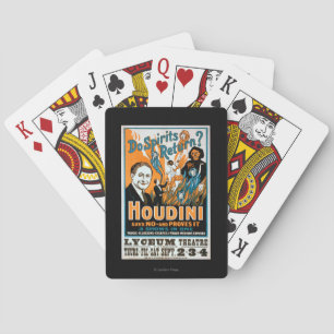 Baraja De Cartas ¿Las bebidas espirituosas vuelven? Houdini dice NO