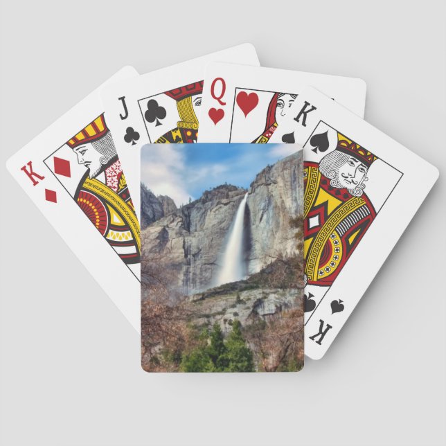 Baraja De Cartas Las cataratas de Yosemite (Reverso)