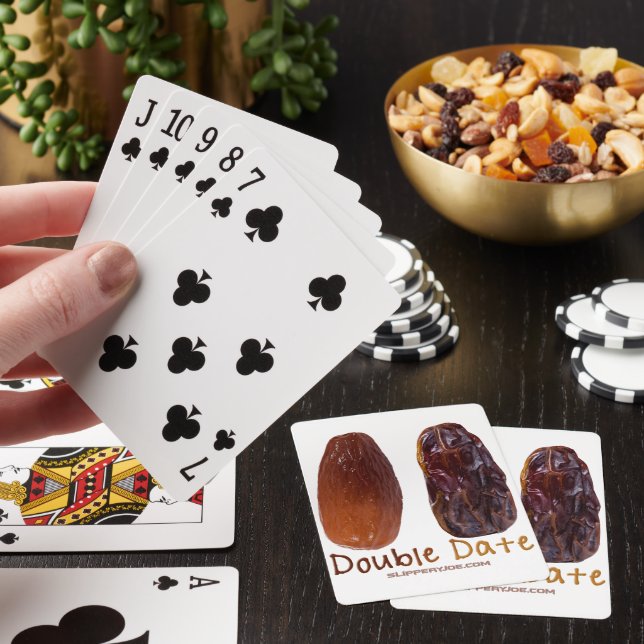 Baraja De Cartas Las dos fechas de SlipperyJoe ciruelas pasas arrug (In Situ)