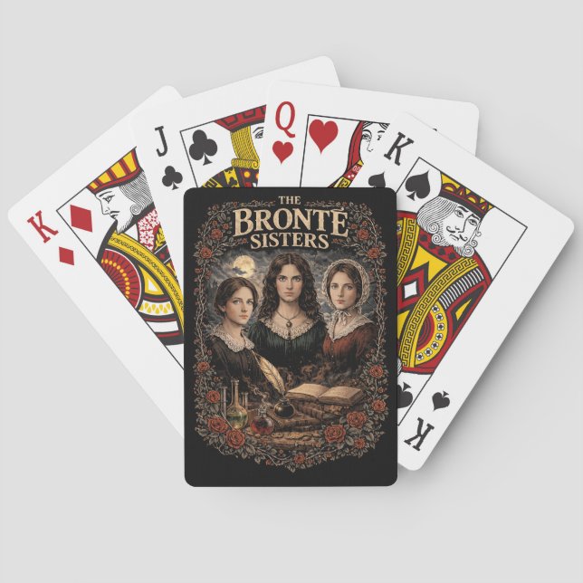 Baraja De Cartas Las hermanas Brontë (Reverso)