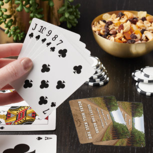 Baraja De Cartas Las huellas de las patas de los osos de SlipperyJo
