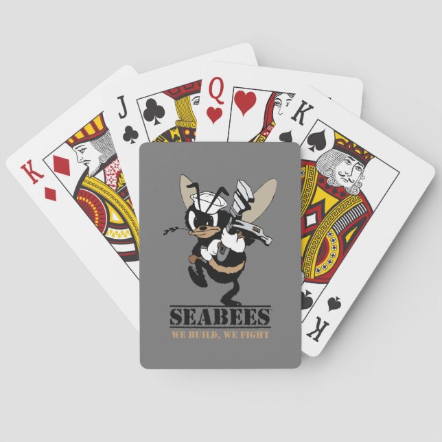 Baraja De Cartas Las ingenieros des infanteria de marina que nos (Reverso)