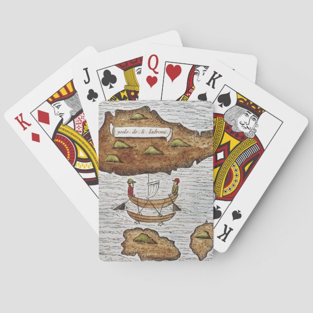 BARAJA DE CARTAS LAS ISLAS DE LADRONE (Reverso)