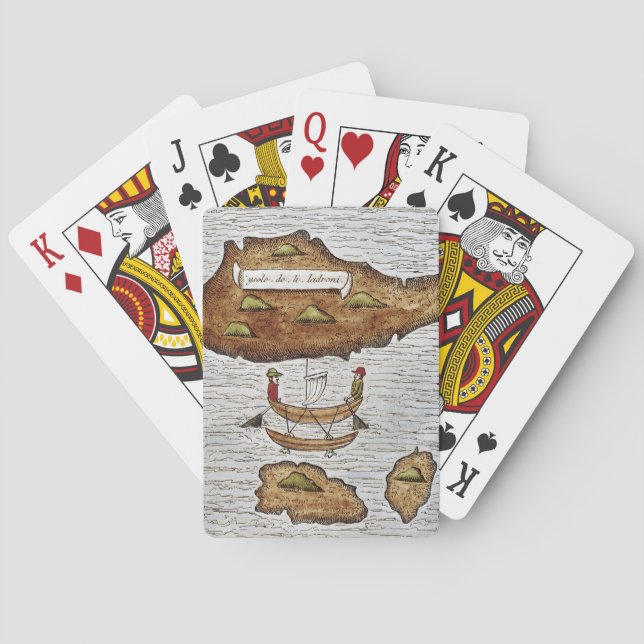 BARAJA DE CARTAS LAS ISLAS LADRONAS (Reverso)