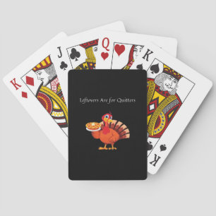Baraja De Cartas Las Leftovers Son Para Quitters Estilo Vintage Clá