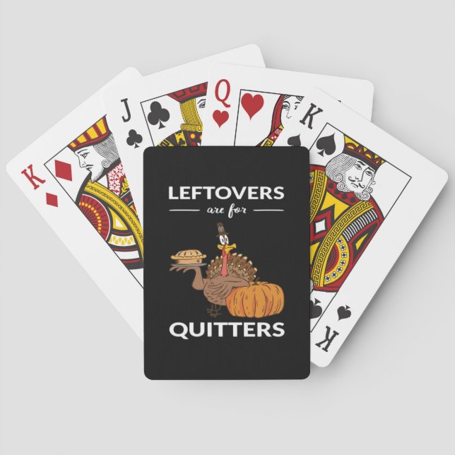 Baraja De Cartas Las Leftovers Son Para Quitters V (Reverso)
