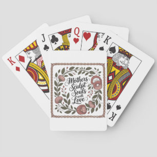 Baraja De Cartas Las madres esculturan las almas con amor
