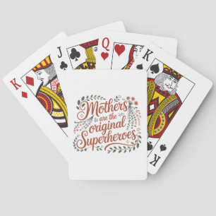 Baraja De Cartas Las madres son las superheroínas originales