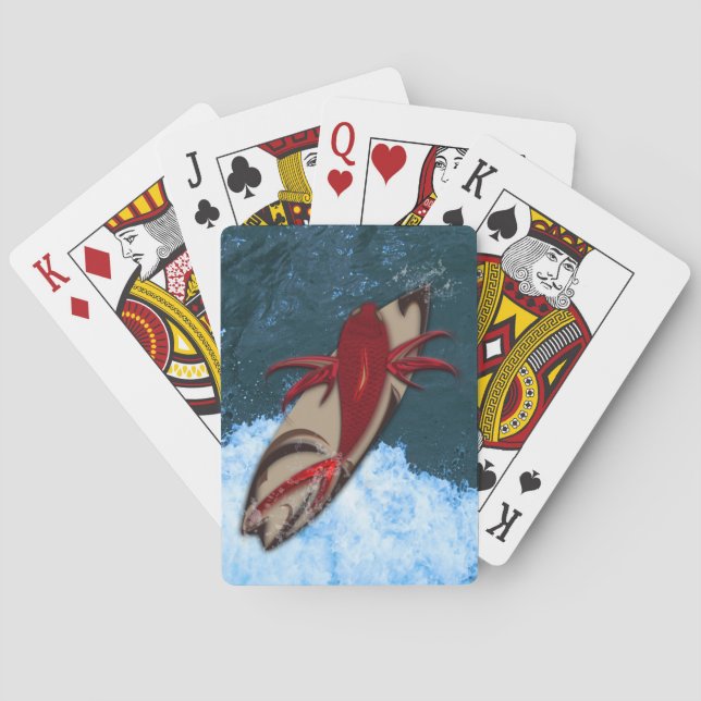 Baraja De Cartas Las olas están altas (Reverso)