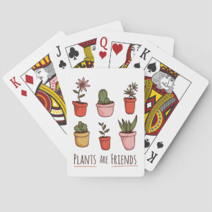 Baraja De Cartas Las plantas de los amantes son amigos