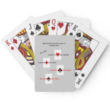 'Las relaciones son como un mazo de cartas...'