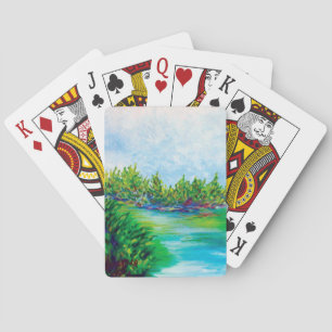 Baraja De Cartas Las TARJETAS DE JUEGO DEL Lago