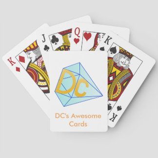 Baraja De Cartas Las tarjetas impresionantes de DC