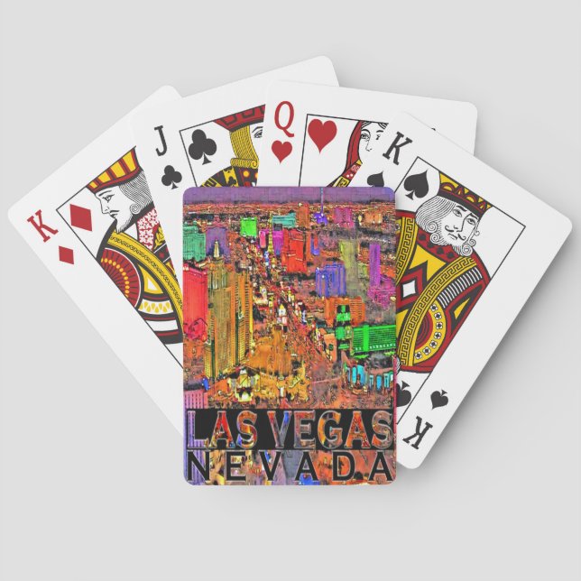 Baraja De Cartas Las Vegas (Reverso)