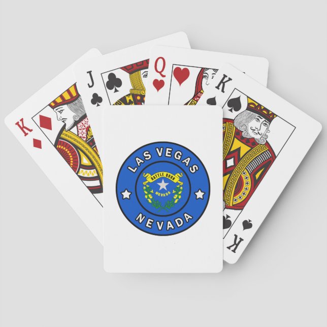 Baraja De Cartas Las Vegas Nevada (Reverso)