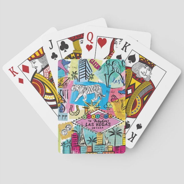 Baraja De Cartas Las Vegas, Nevada (Reverso)