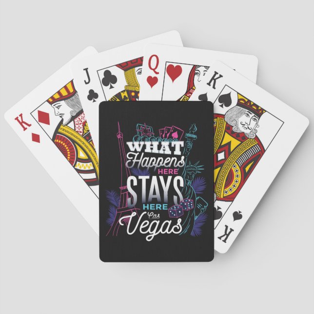 Baraja De Cartas Las Vegas Nevada Casino Estados Unidos (Reverso)