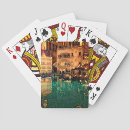 Baraja De Cartas Las vegas Nights Casino Original Resumen Arte