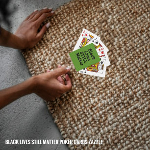 Baraja De Cartas Las vidas negras TODAVÍA importan