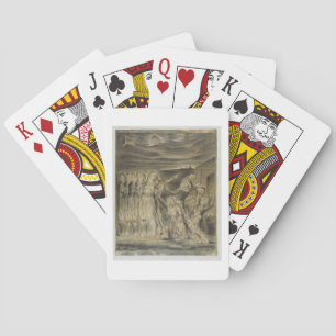 Baraja De Cartas Las vírgenes sabias y absurdas, c.1822 (w/c y