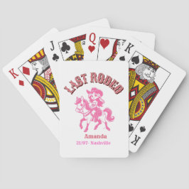 Baraja De Cartas last rodeo pony pink