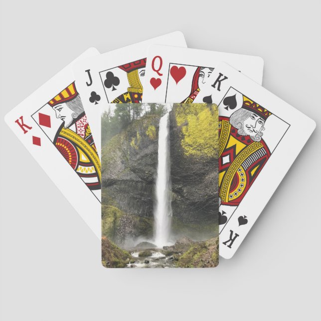Baraja De Cartas Latourell Falls, OR (Reverso)