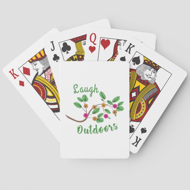 Baraja De Cartas Laugh Outdoor (Reverso)
