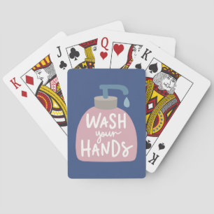 Baraja De Cartas Lávese las manos