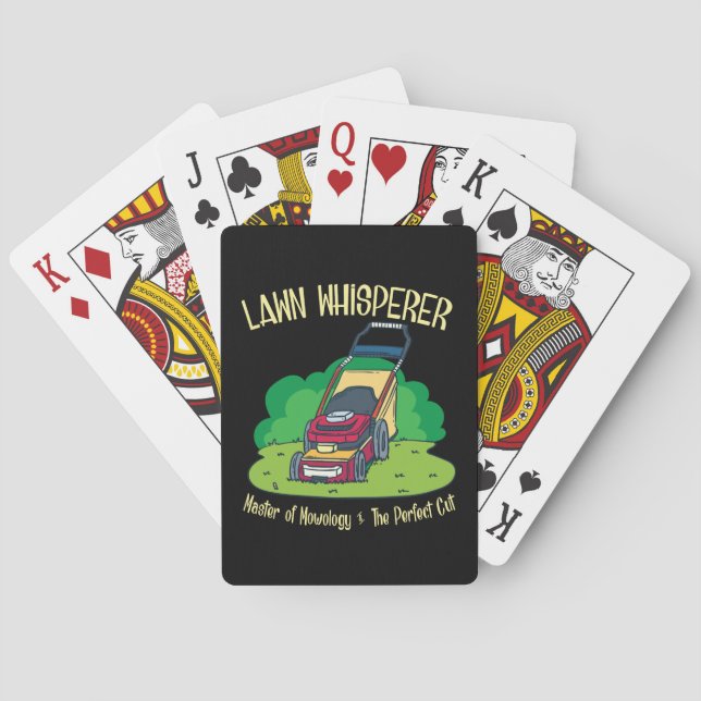 Baraja De Cartas Lawn Mower - Lawn Whisperer (Reverso)