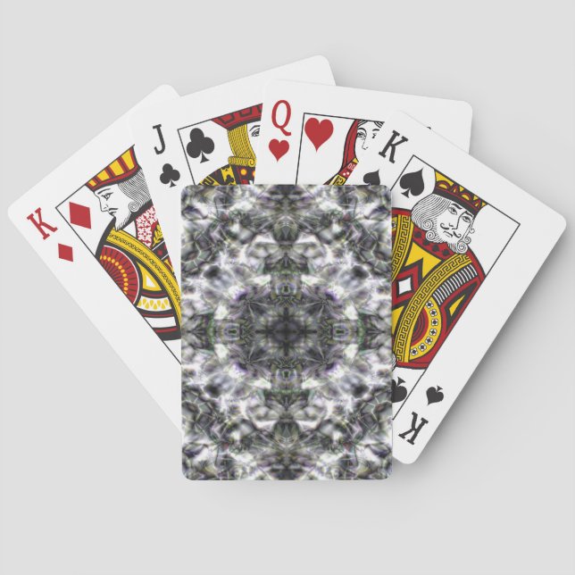 Baraja De Cartas Lazo plateado (Reverso)